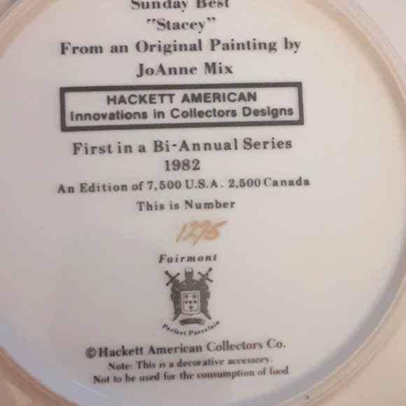 Decorative Collector Plates - Picture 5 of 6